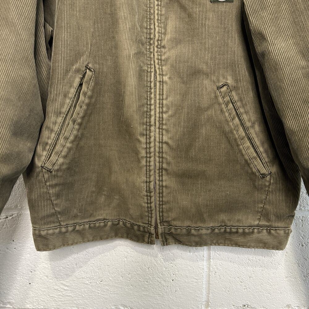 Vintage Dickies Quilt-Lined Corduroy Detroit Jacket “Green” - Picture 4 of 14